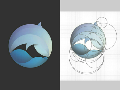 Whale animal brand brand identity design designer graphic design logo logo designer whale