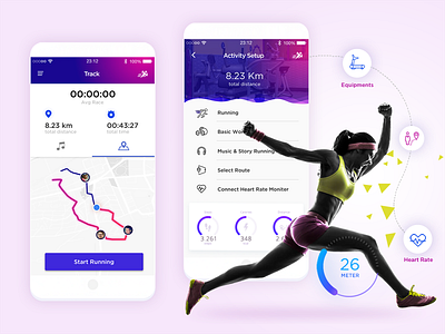 Running App Concept