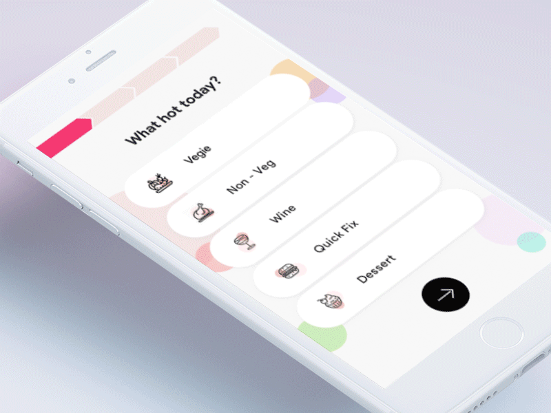 Food Order Hot Today app food ios list mobile motion order payment principeformac sketch ui ux