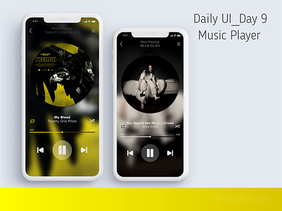 Daily UI_Day 9 - Music Player