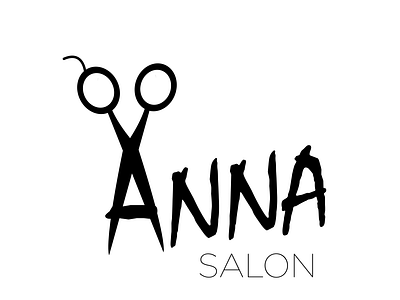 Logo design for hairdresser art brand branding clean design dribbble dribbble debut flat identity illustration illustrator lettering lettering art logo minimal typography vector web website