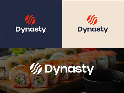 Dynasty / Branding concept asian food branding logo logotype sushi