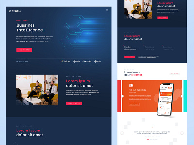 Pixwell / Webdesign