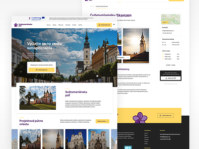 Svatomarianska put / Webdesign slovakia ui ux webdesign