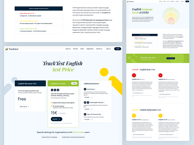 Tracktest / Webdesign