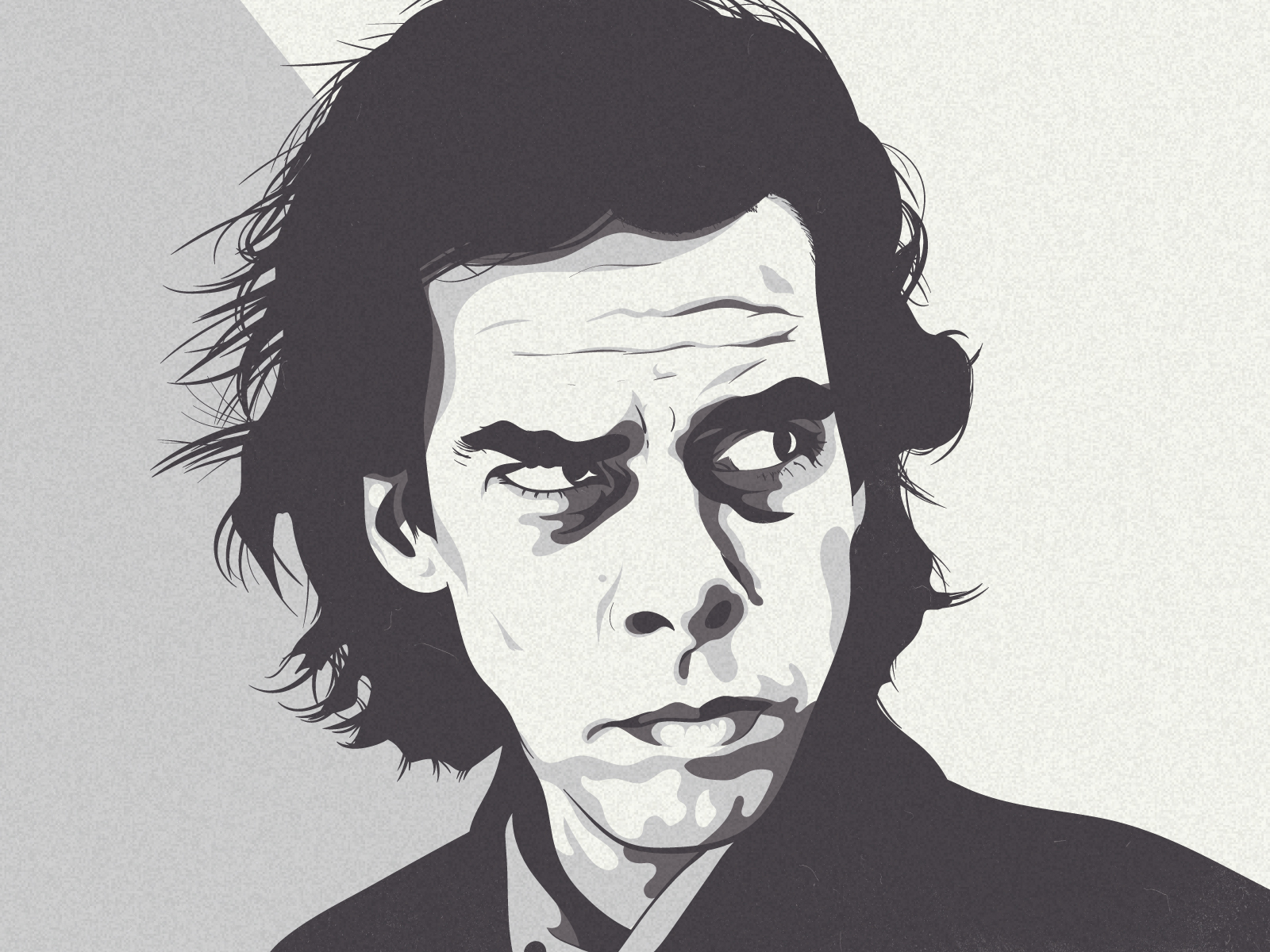 Nick Cave by Alex A on Dribbble