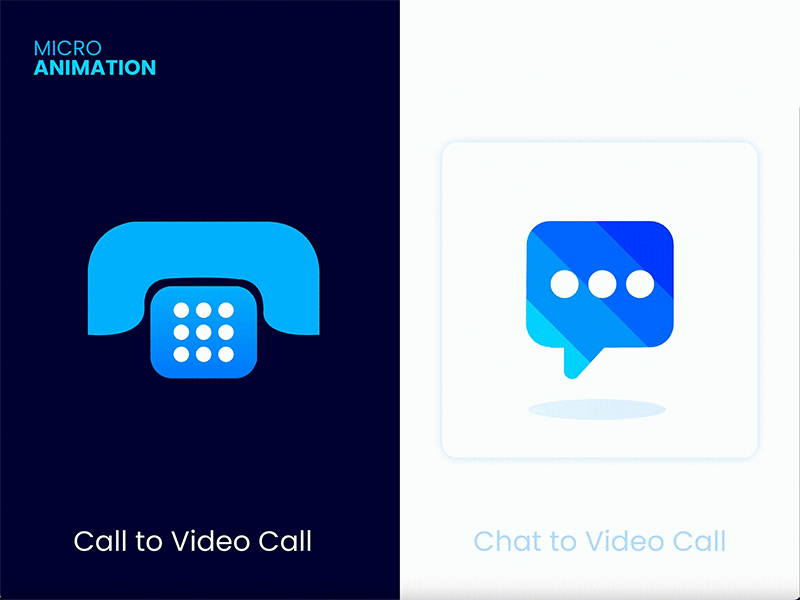 Icons Micro Animation animation branding call chat group call icon animation icon motion illustration interation micro animation microinteraction mobile mobile ui motion motion graphic transition video call video chat