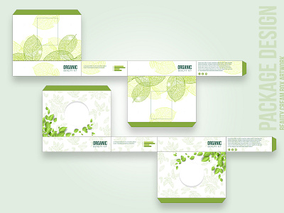 Package Design for Herbal Beauty Cream