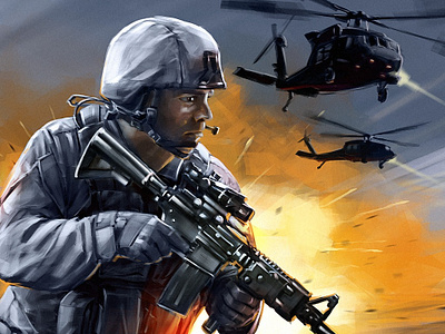 Project Gamma art blayze games cg concept art game game art gamma icon illustration soldier war