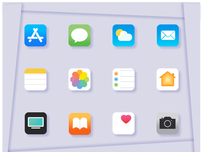 iOS 11 Icons apple bangalore graphic designer icon iconpack icons iconset ios 11 mac
