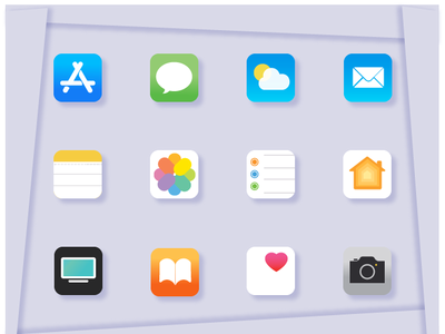 iOS 11 Icons