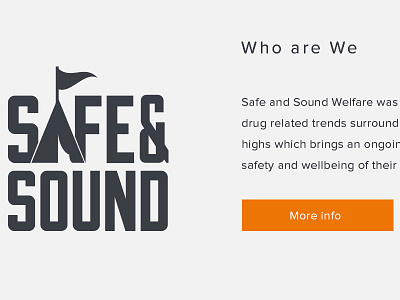 Safe Sound Website Design design web