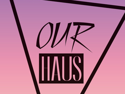 Our Haus Record Label Logo branding