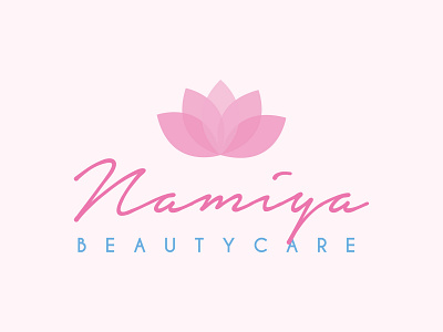 Namiya Beauty Care logo branding design icon illustration logo typography vector