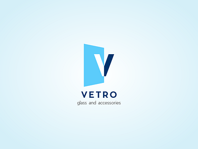 VETRO glass and accessories brand branding design flat identity illustration illustrator lettering logo type typography