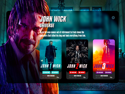 John Wick Universe - Web UI