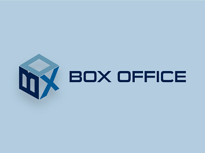 Box Office Logo app brand branding clean design flat icon icons identity illustration illustrator lettering logo minimal type typography ui ux vector