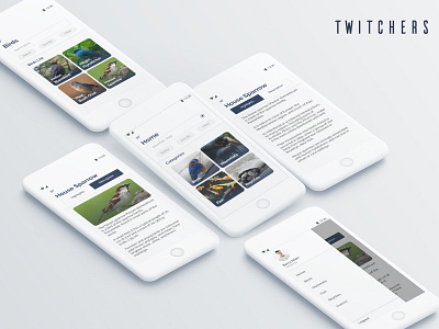 Twitchers app brand branding clean design flat graphic design icon identity illustration illustrator lettering logo minimal mobile type typography ui ux vector