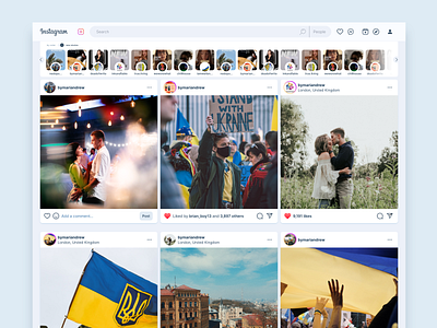 Instagram redesign figma instagram ui uiux