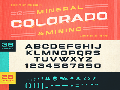 Centennial Typeface, take 2 block lettering colorado typography