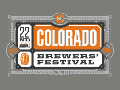 Brewfest 2011 beer brewery colorado logo typography wheat