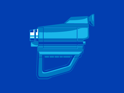 PXL-200 blue camera illustration video