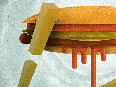 Bespinburger burger illustration killustrators star wars