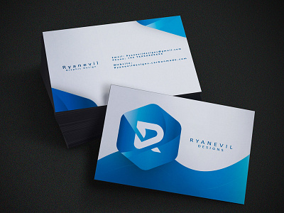 Personal Business Card Idea branding card design flat icon illustration logo minimal personal vector wallpaper website