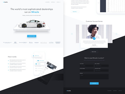Miracle Dealer Website bootstrap creative design css3 design fiverrs html html css jquery psd to html psd to wordpress webdesign webshop website website builder website design wordpress wordpress blog wordpress design wordpress development wordpress theme