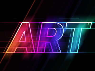 ART - Part II of III art branding design design art gaussian gradient gradient design graphic graphic design graphic designer graphic designers illustration illustrator illustrator cc inspiration logo photoshop photoshop action typograpghy visual art