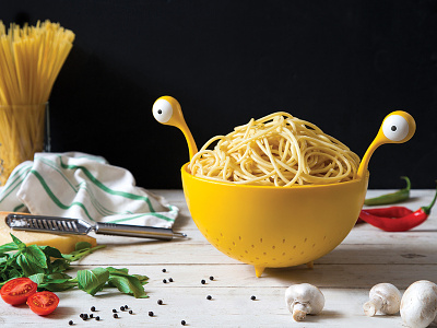 Spaghetti Monster \ Colander colander design fsm god master noodly ototo pasta spaghetti monster strainer