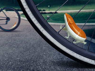 SPEEDY \ Glittery Bike Accessory bicycle bike design hamster light ototo reflector shine speedy wheel
