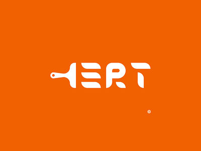 "Ert + Brush" Logotype Concept