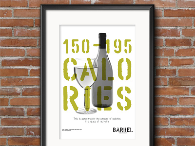 02_Wine Poster_Barrel design identity illustrator cc photoshop poster print wine