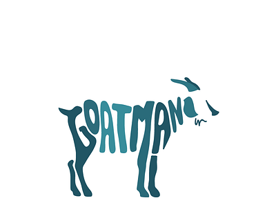 GOATMAN logo adobe design illustration illutrator logo