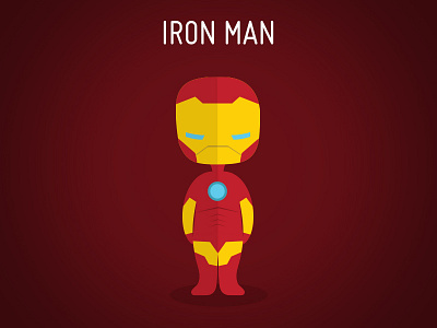 Iron Man! character illustration iron man movies