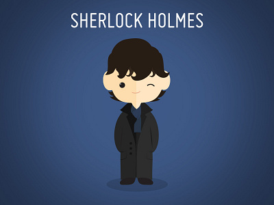 Sherlock! character holmes illustration movies sherlock