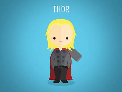 Thor! character illustration movies thor