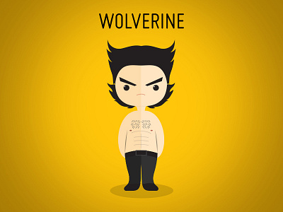 Wolverine! character illustration movies wolverine