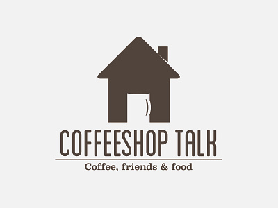 Coffeeshop Talk: Logo design #2 cafe coffee conversation hipster logo talk