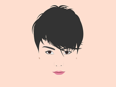 Faye Wong faye wong illustration minimalist vector