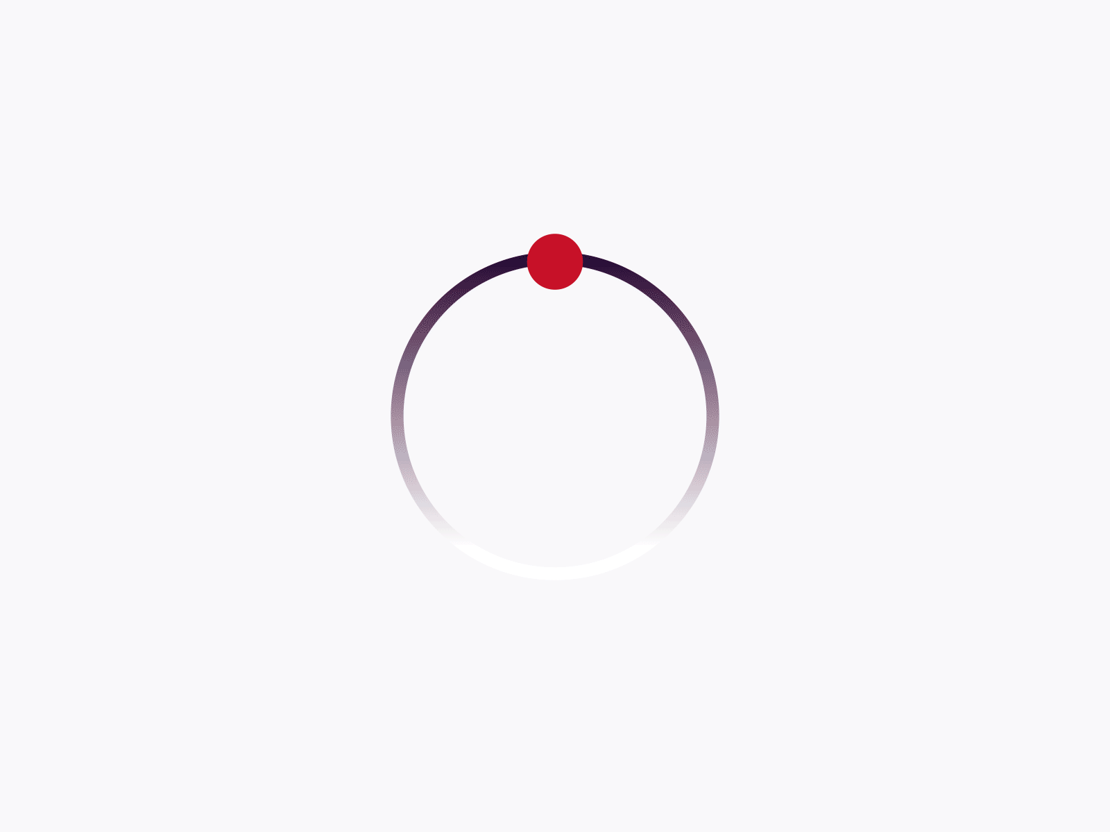 red loading gif transparent background
