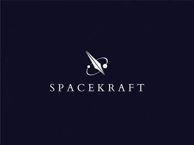 Spacekraft - Daily Logo Challenge: Day 1 - Rocketship Logo