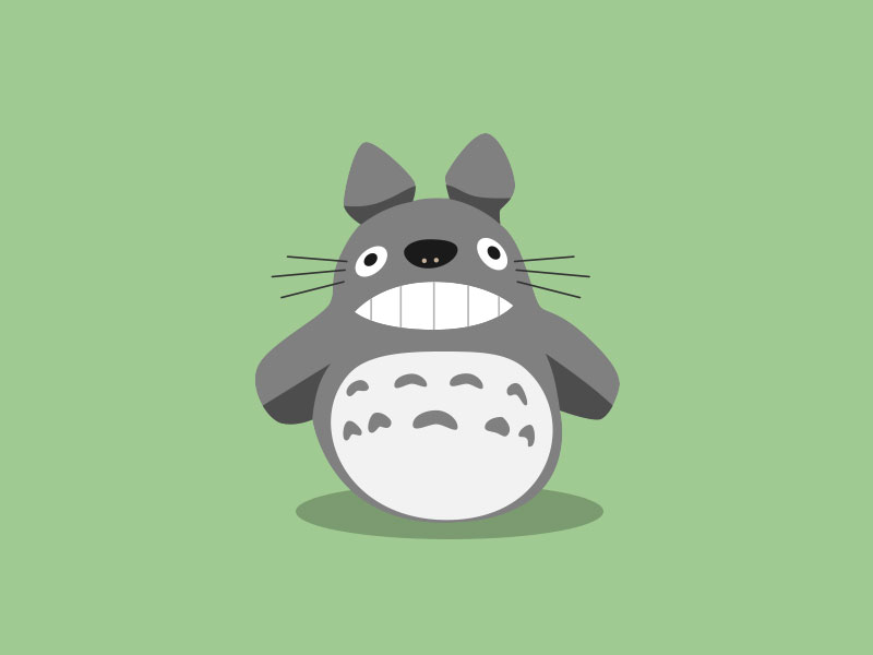 Totoro by Ben Bely on Dribbble