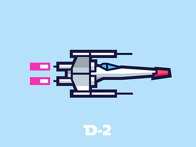 Have you felt it? D-2 force icon outline rebels skywalker space spaceship star star wars wars x wing x wing