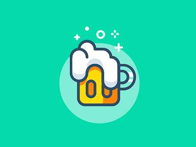Beer app bar baroudeur beer icon mobile night outline pint