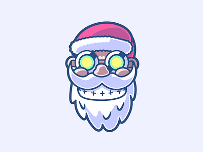 Santa (finally) 23/24 beard bright cap christmas glasses holidays mustache santa smile winter xmas