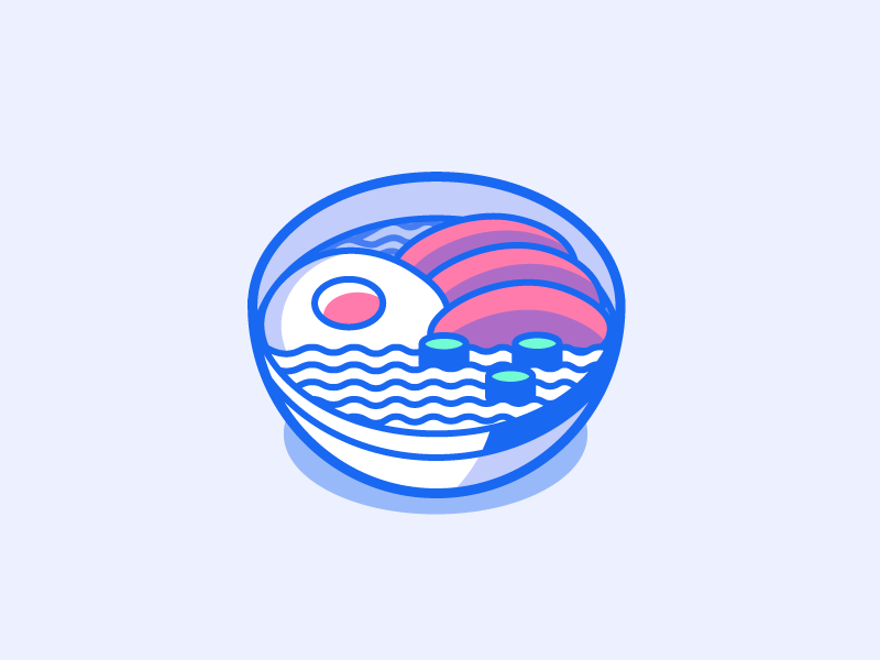 Ramen - Japan life by Ben Bely on Dribbble