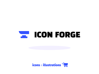 IconForge - Icons and illustration shop design freebies iconforge icons illustrations logo shop vectors