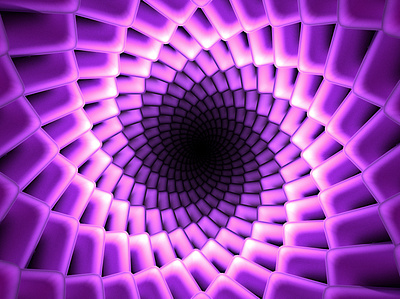 PURP! 3d architecture art bright dark design light purple render soft structure supji texture trippy vortex